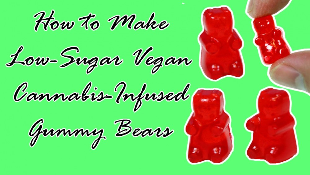 low sugar vegan cannabis gummies