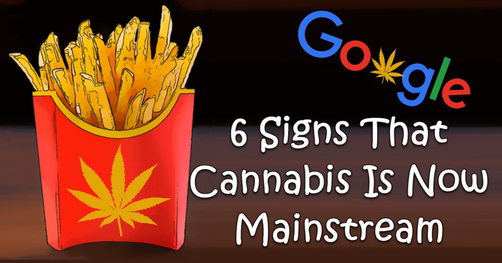 CANNABIS GOES MAINSTREAM