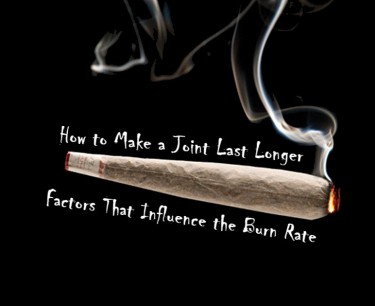 BURN RATE OF A JOINT