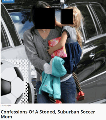 CONFESSIONS OF A STONED SOCCER MOM