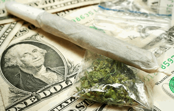 money for marijuana