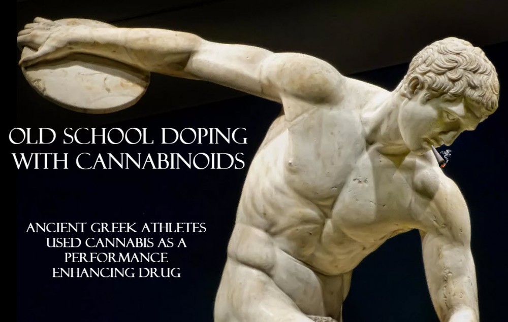 greek athletes used to use cannabis