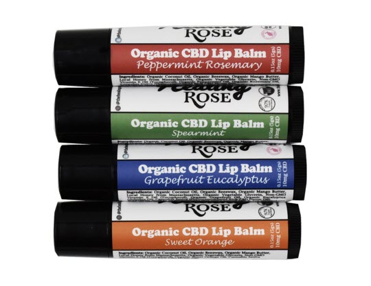 organic lip cbd balm