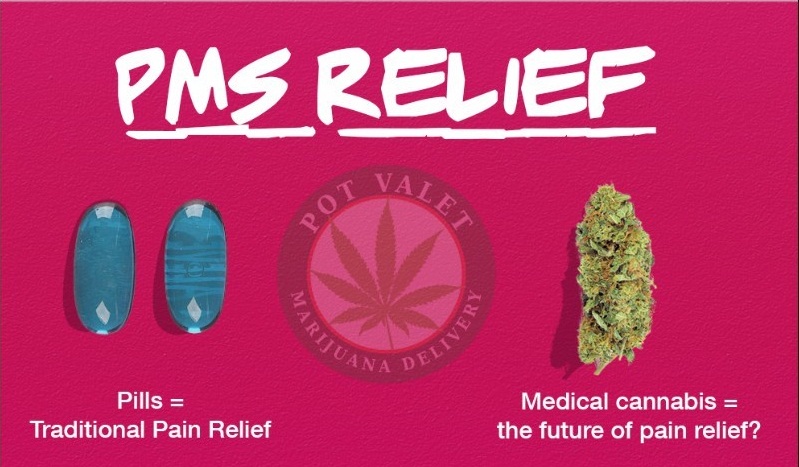 PMS RELIEF WITH MARIJUANA