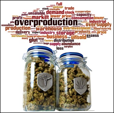 oversupplied markets for cannabis shipping to undersupplied markets