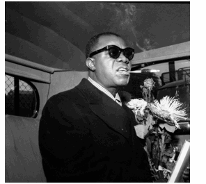 louis armstrong with cannabis