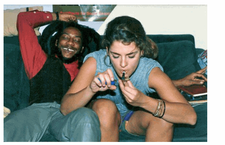 brooke shields smoking weed