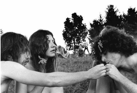 early dabbing hippies