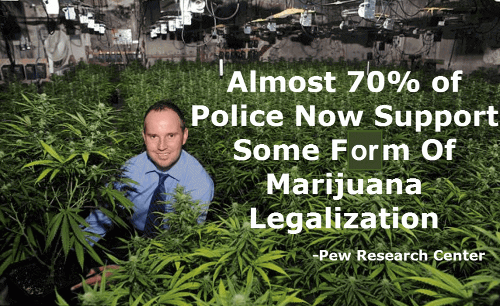 POLICE FOR MARIJUANA LEGALIZATION