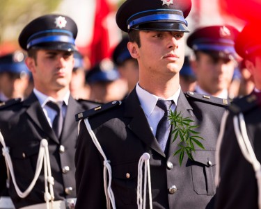police recruits using cannabis
