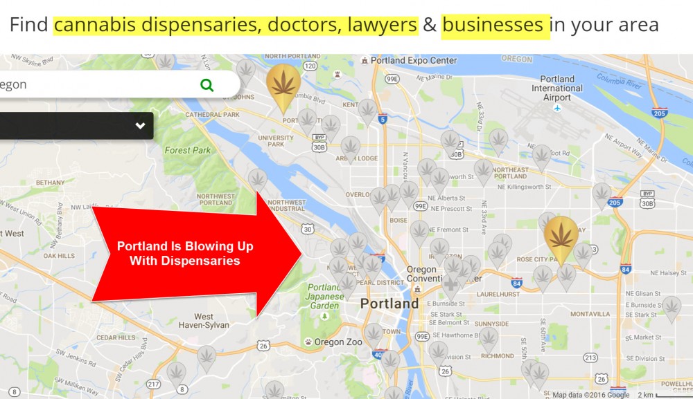 PORTLAND OREGON DISPENSARIES