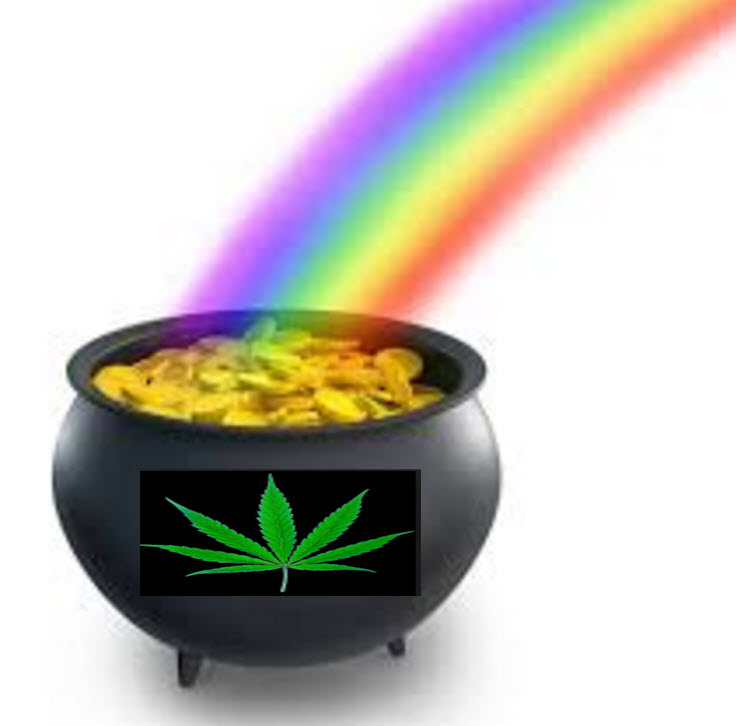 POT OF GOLD FINDING CANNABIS