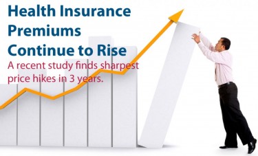 health insurance premiums rising