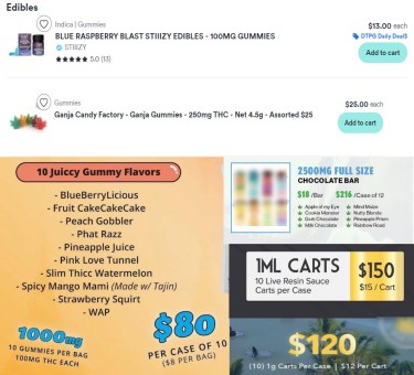 cannabis pricing on the illegal market vs legal market