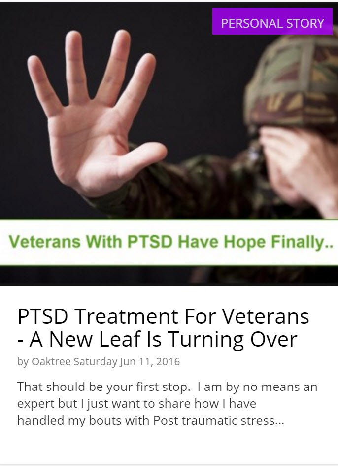 VETERANS WITH PTSD AND MAIRJUANA