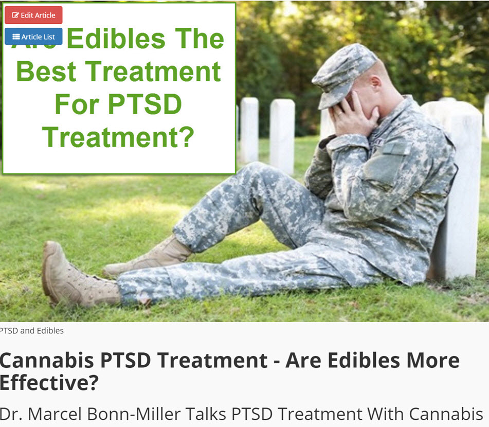 PTSD AND EDIBLES