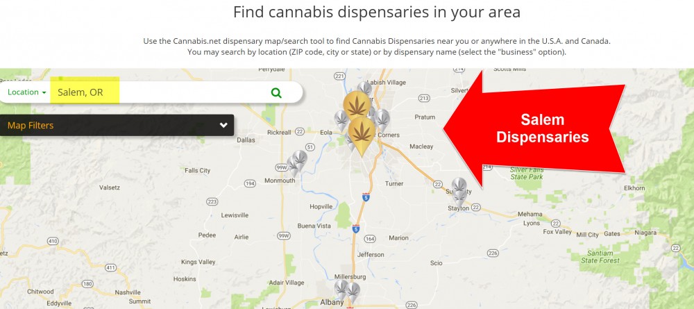 SALEM OREGON DISPENSARIES