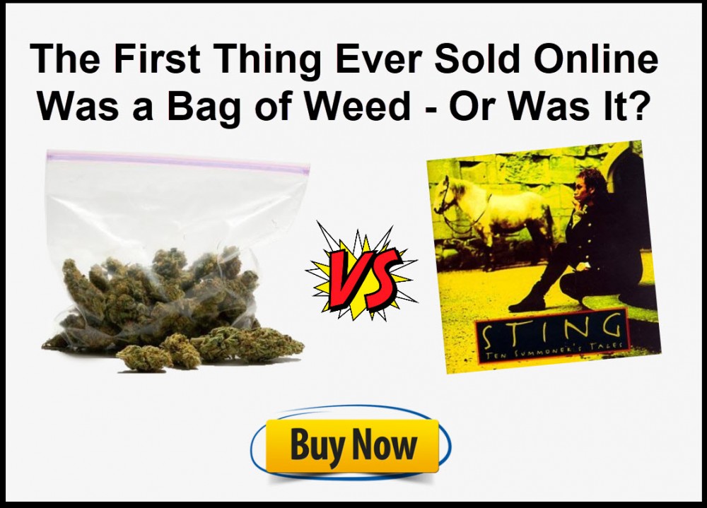 sting cd or a bag of weed