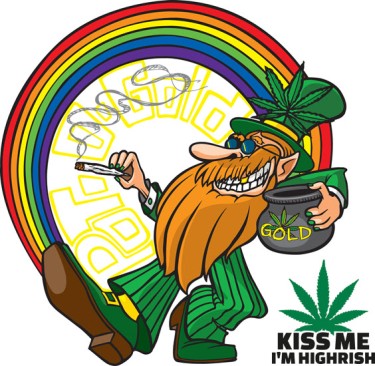 St Patrick's Day Weed