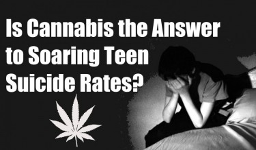 CANNABIS STOPS TEEN SUICIDE RATES FROM RISING