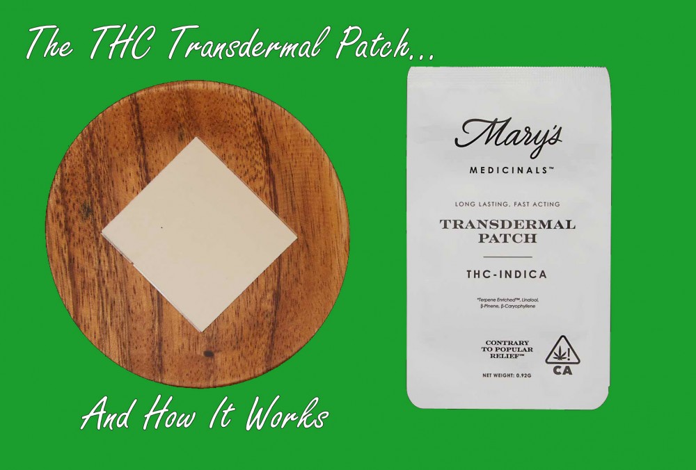 THC INFUSED CANNABIS TRANSDERMAL PATCHES