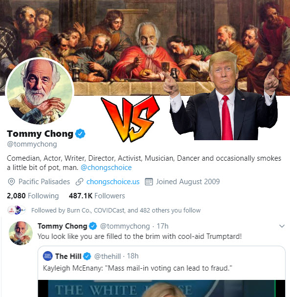 Tommy Chong and Trump