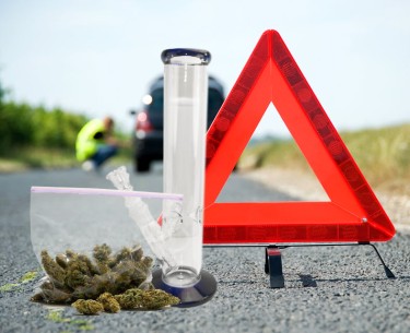 traffic accidents on weed