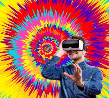 tripping balls with virtual reality