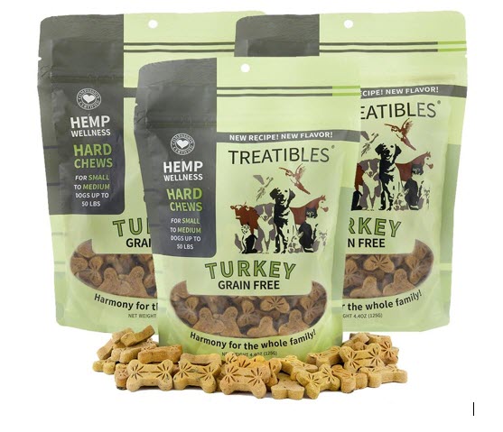 cbd turkey dog treats