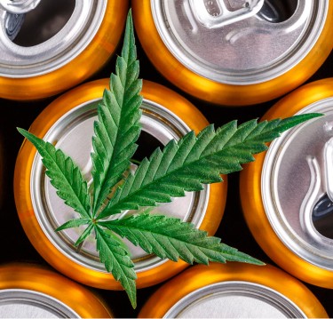 weed infused beverage sales over beer and wine