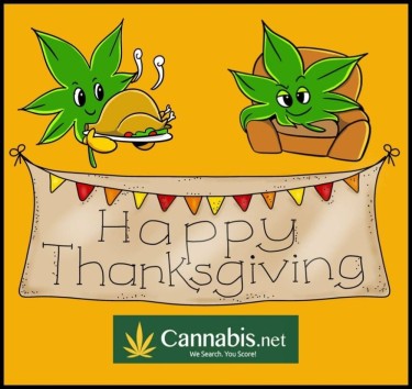 happy thanksgiving from cannabis.net