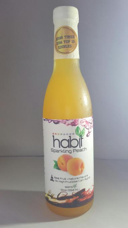 Habit - Sparkling Peach - 100mg | Edible | OC3 Dispensary - Santa Ana