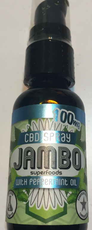 Jambo - CBD Peppermint Spray - 100mg - 2 oz | Concentrate | SYVSA ...