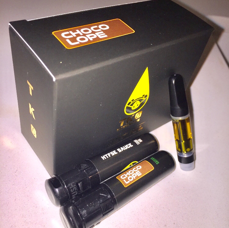 TKO Sauce 1 gram cartridge Chocolope (sativa) Concentrate