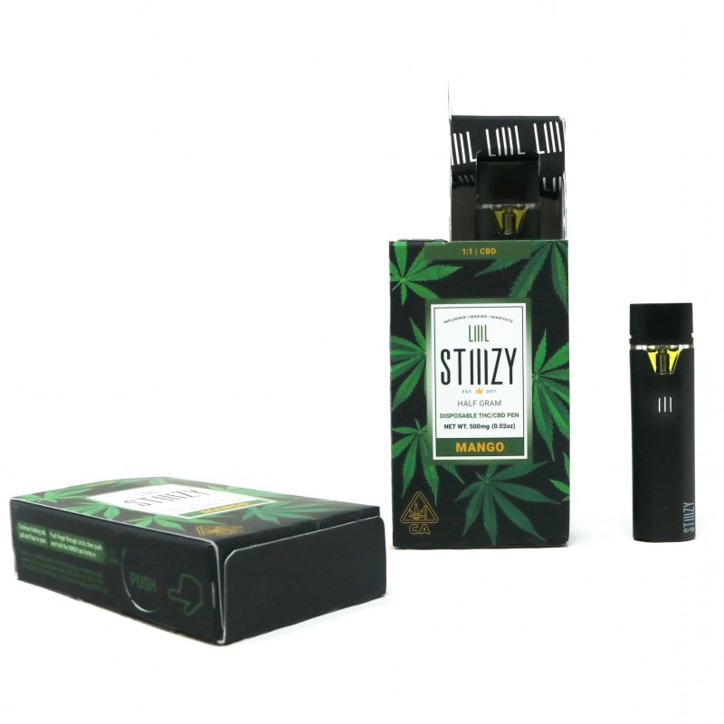 STIIIZY MANGO LIIIL | 1:1 | CBD:THC | DISPOSABLE DEVICE | Concentrate